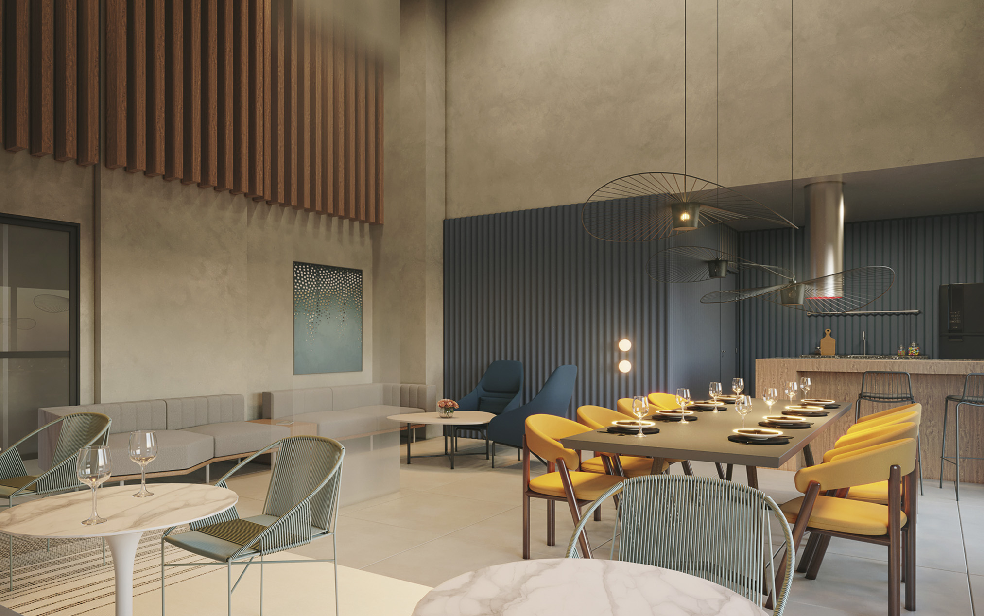 Salão de festas - Imagem preliminar