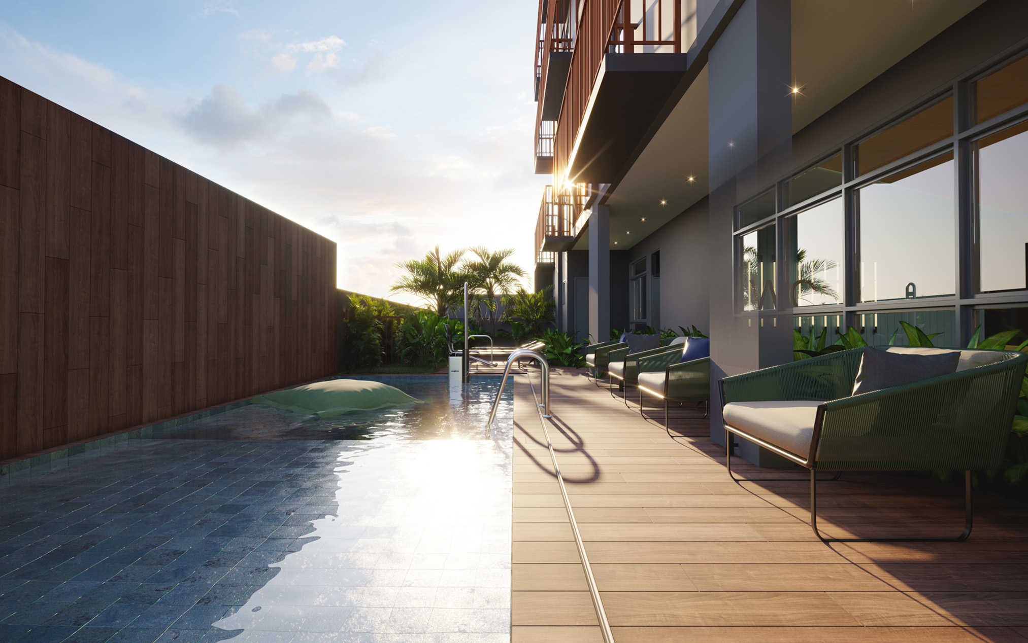 Piscina - Imagem preliminar