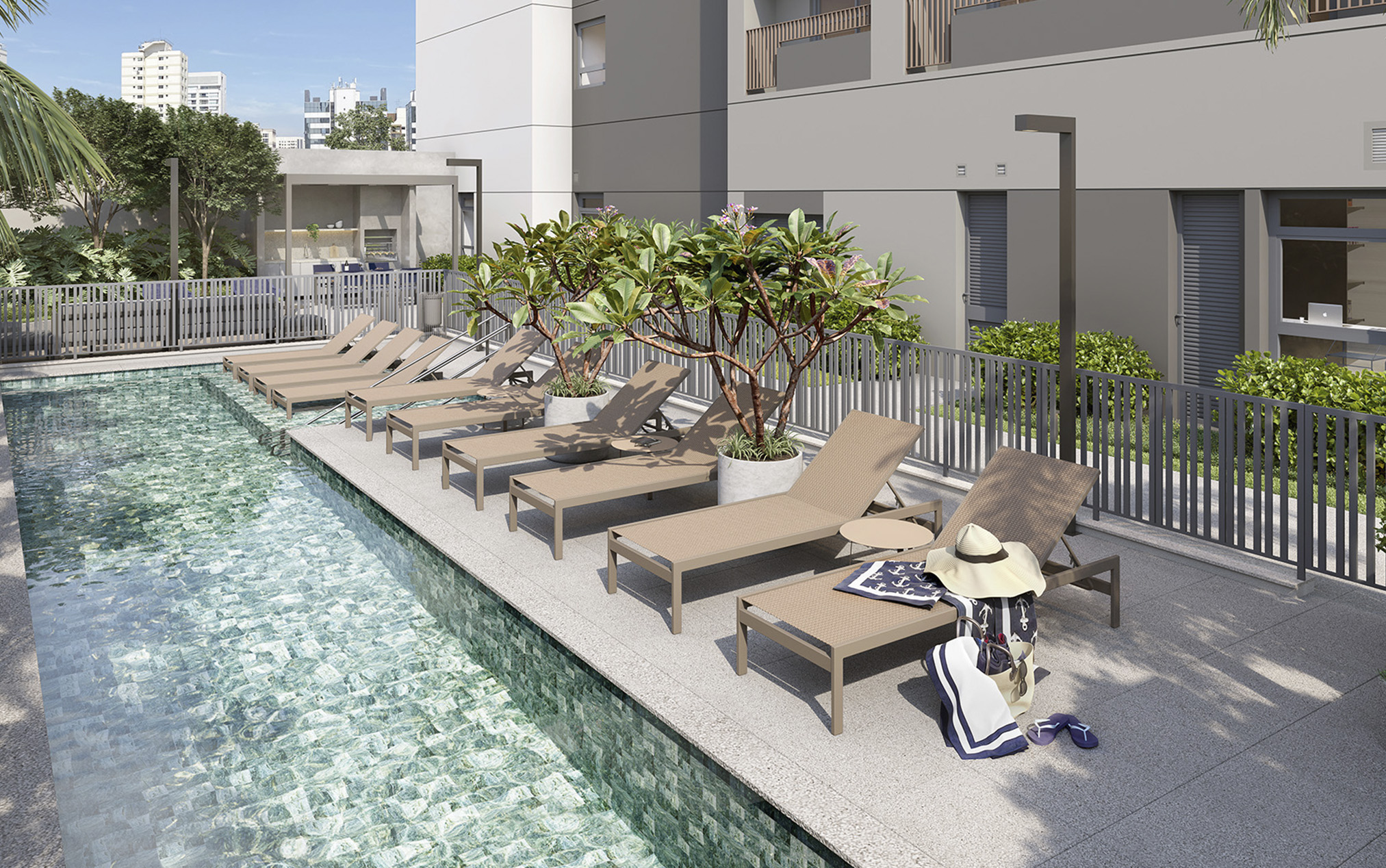 Piscina - Imagem preliminar