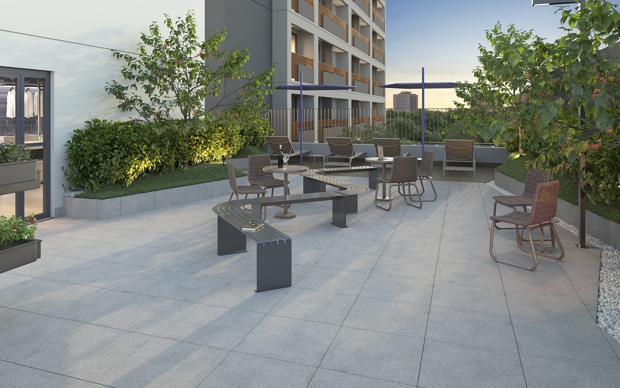 Lounge Externo - Imagem preliminar