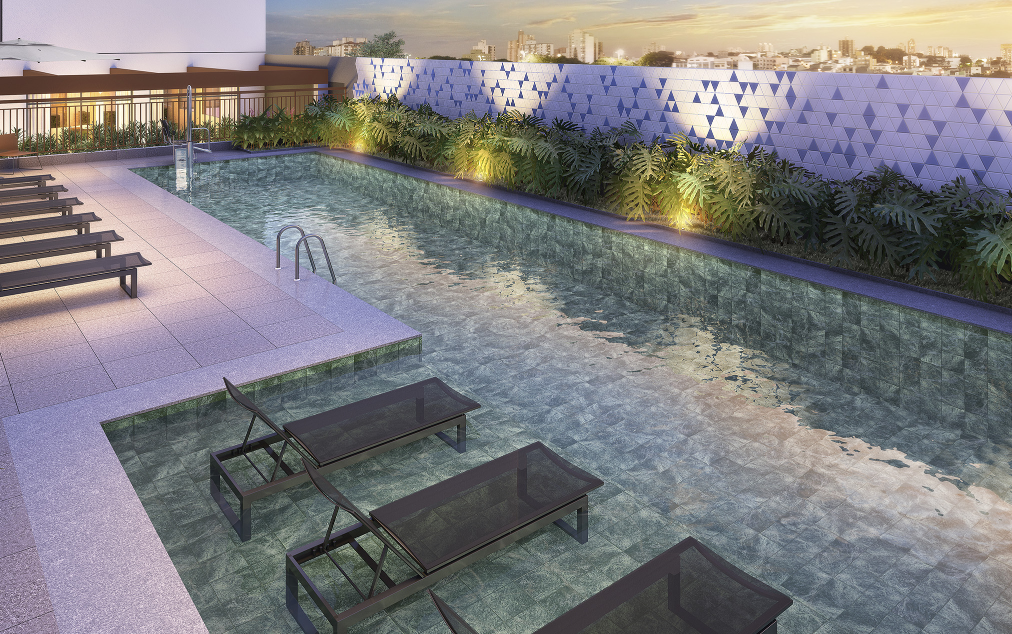 Piscina - Imagem preliminar