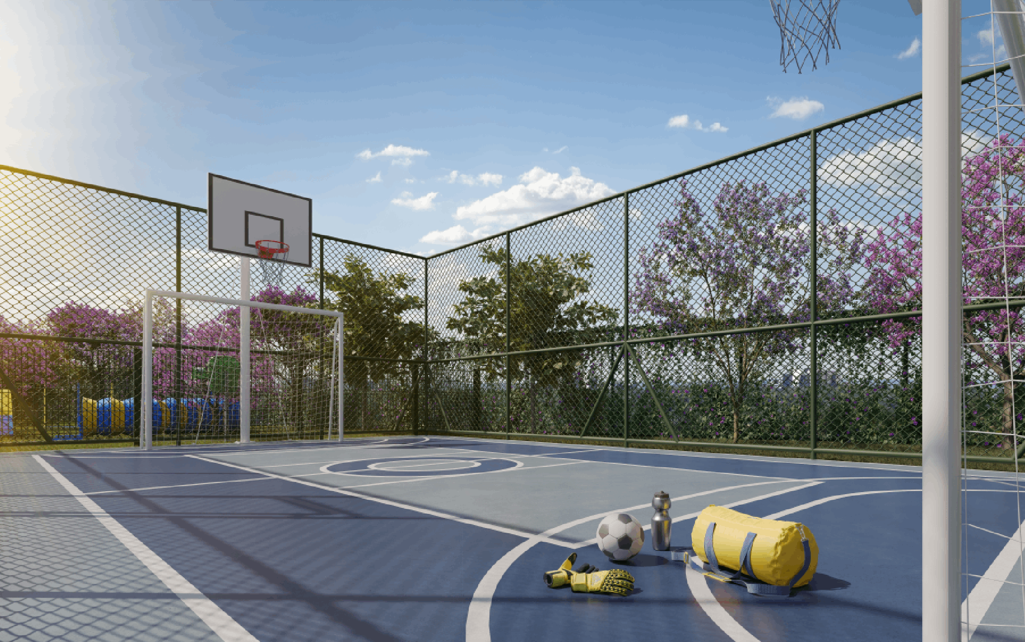 Quadra Recreativa - Imagem preliminar