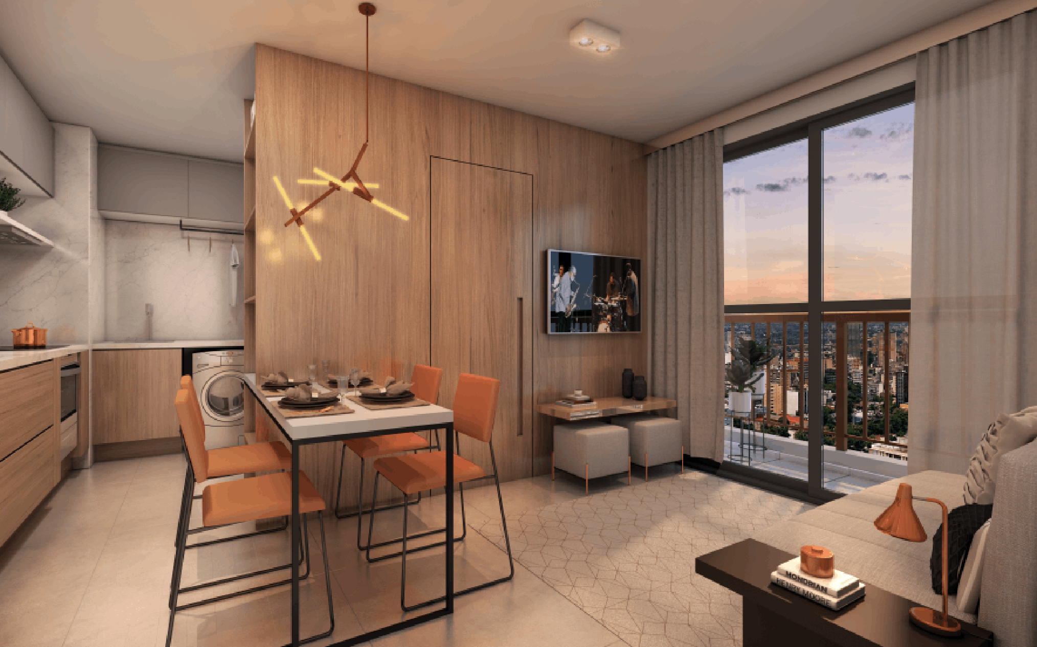 Living 2 Dorms. - Imagem preliminar