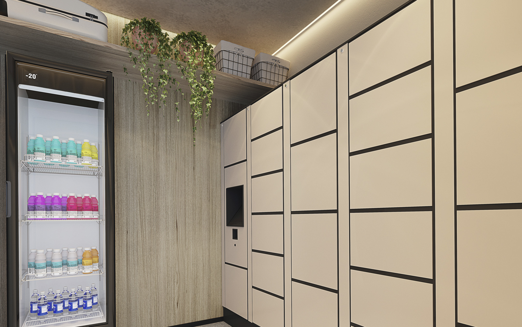 Locker delivery - Imagem preliminar