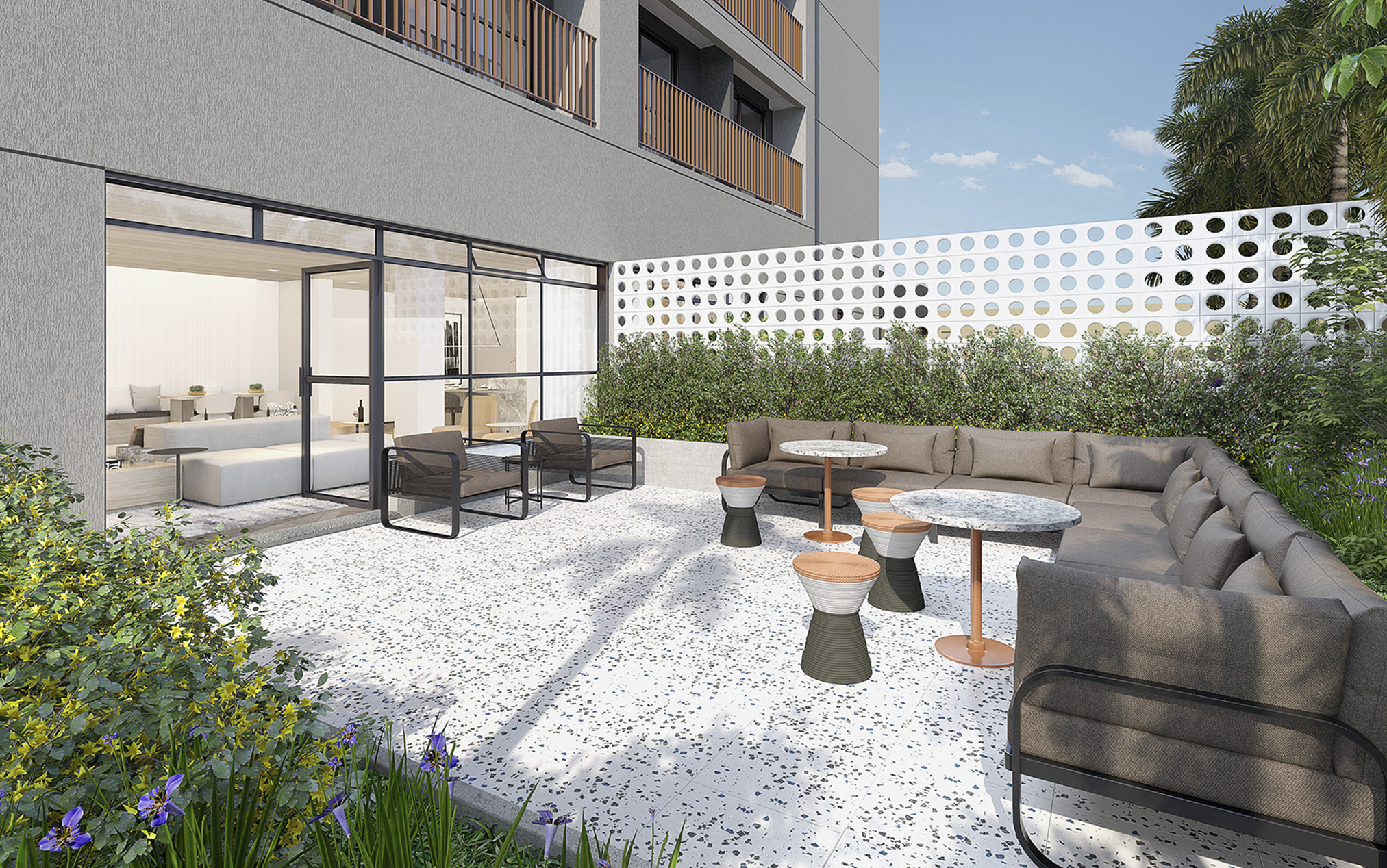 Lazer descoberto - Imagem preliminar