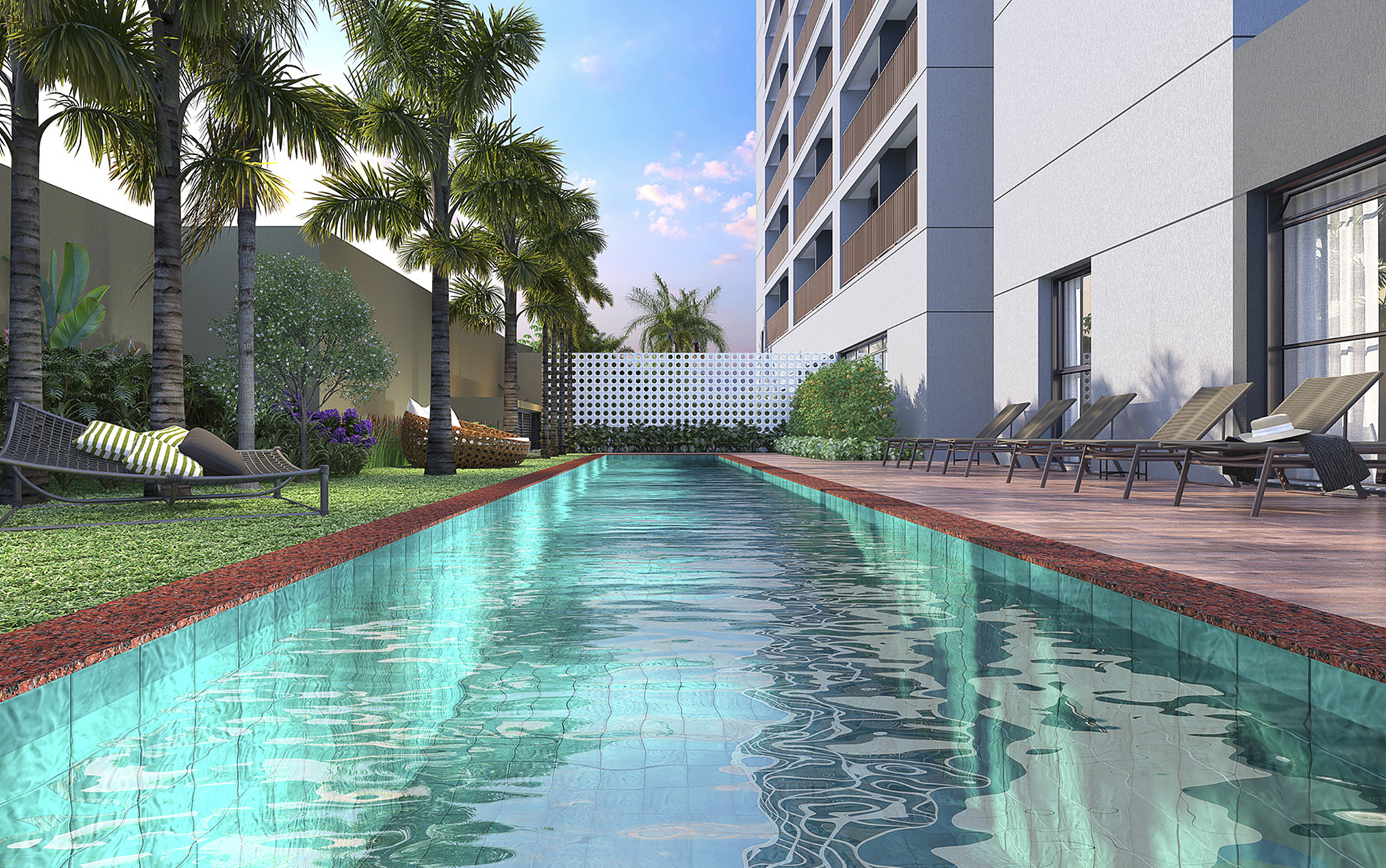 Piscina - Imagem preliminar