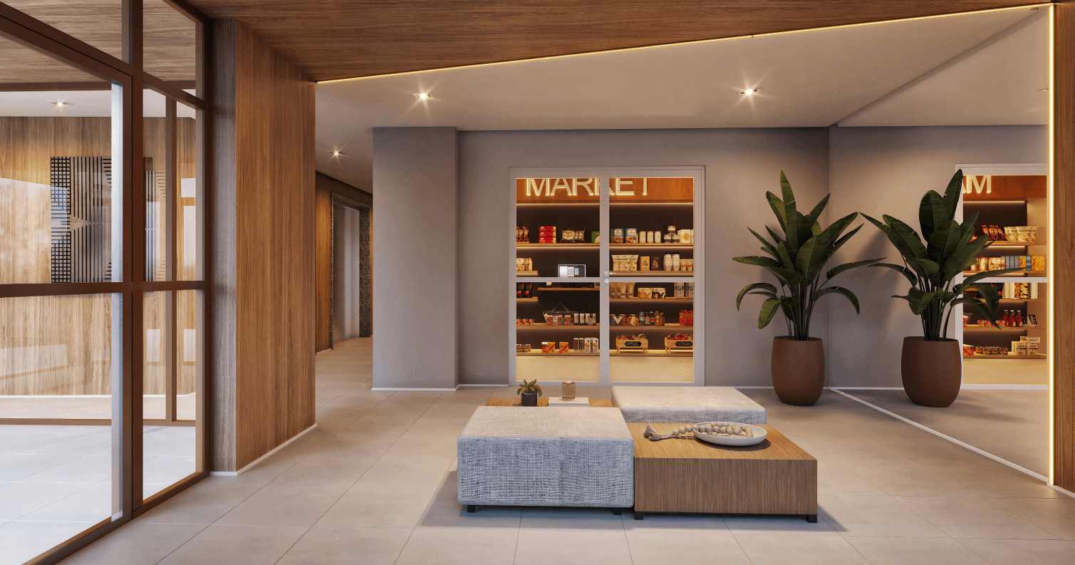 Lobby - Imagem preliminar